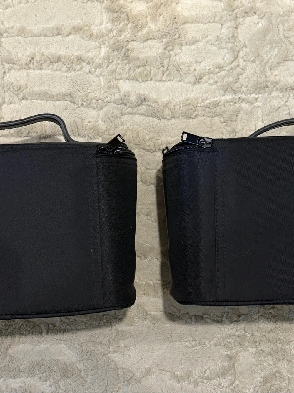 Muji Black Makeup Train Cases